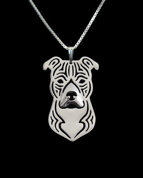 Pit bull/Staffordshire Musketeers pendant