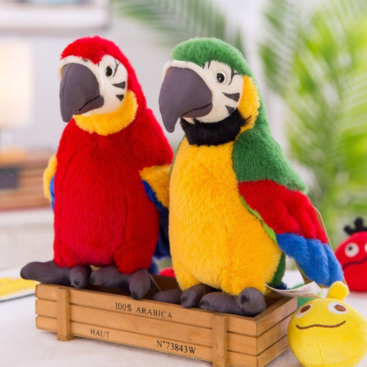 Talking Parrot Plushy Toy